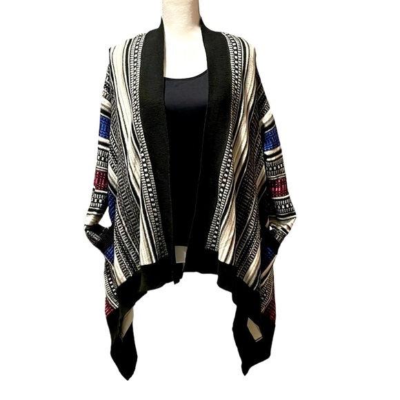 Versona Sweaters - Versona Open Front Roomy Cardigan Beautiful Colors Flattering Design Poc…
